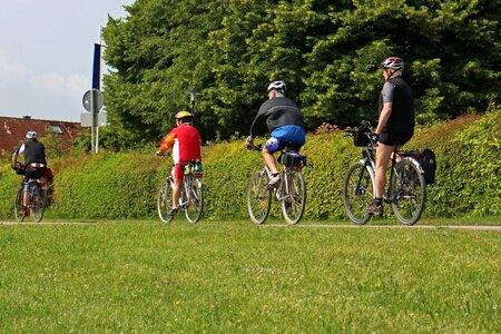 Cyclists bike cycling photo