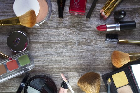 Fashion cosmetics wood