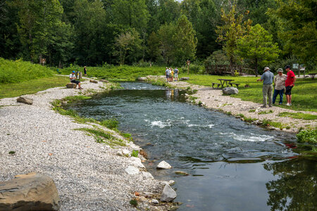 Fly fishing clinic on Hatchery Creek-1 photo