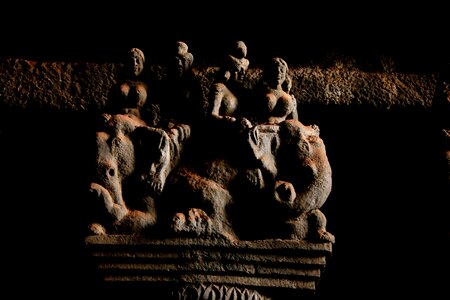 Art black cave