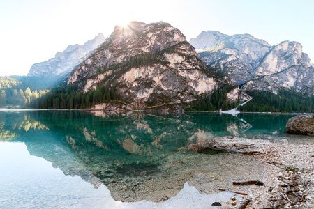 Clear Lake & Mountains photo