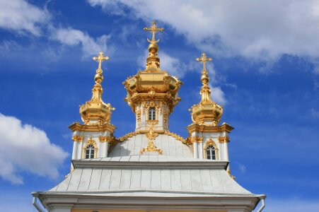 Historical roof cupolas photo