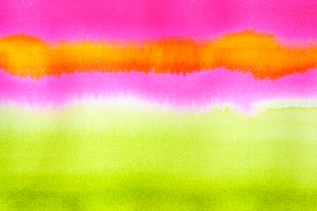 Painting technique soluble in water not opaque