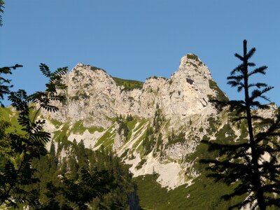 Tannheim hike rock