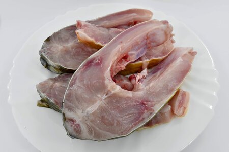 Bone fillet raw meat photo