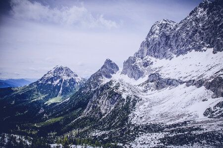 Alpine View Dachstein Glacier photo