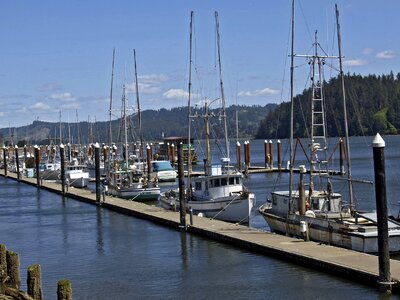 Pier sailing maritime photo