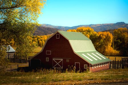 Architecture barn building