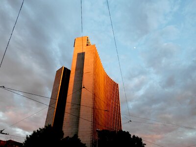 Urban skyscraper cityscape