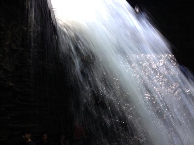 Watkins Glen Waterfall photo