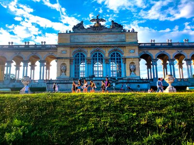 Ancient beautiful photo castle