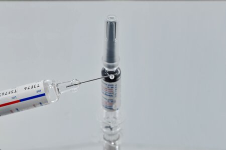 Inflammation influenza injection photo