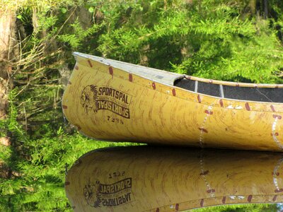 Canoe water boat photo
