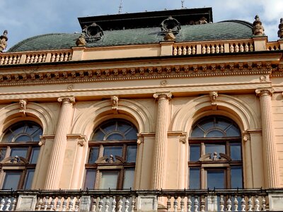 Balcony baroque museum photo