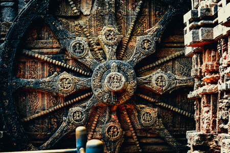 Konark Sun Temple Door in India