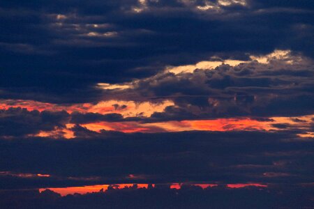 Airplane atmosphere cloud