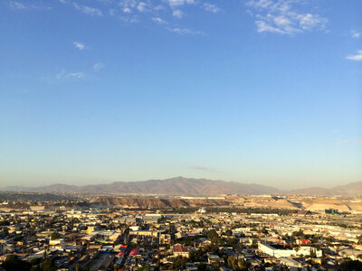 Tijuana Cityscape in Baja California, Mexico photo