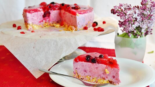 Beautiful Photo berry cake photo
