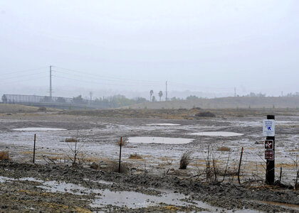 Run Off on San Diego National Wildlife Refuge