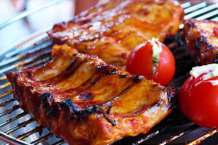 Grilled BBQ Ribs photo