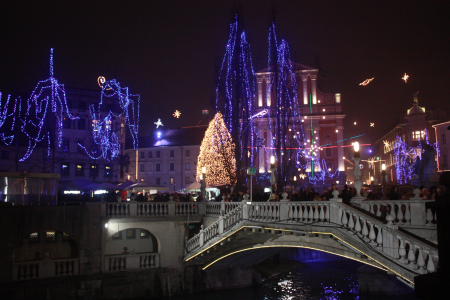 Ljubljana winter christmas