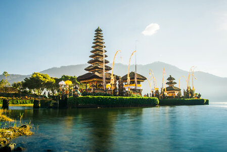 Beautiful Bali Temple photo