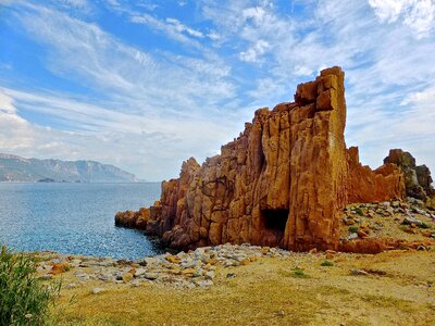 Seaside sardinia seashore photo