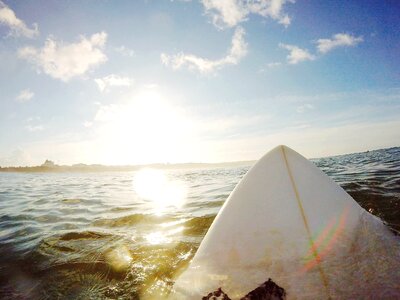 Sea sport surfing