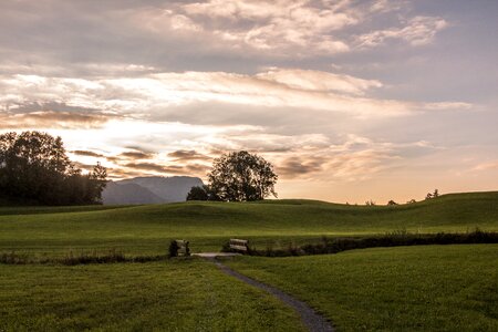 Abendstimmung dusk evening sky