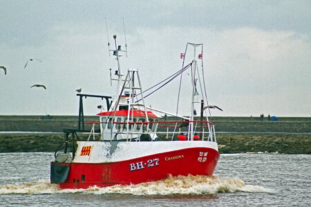 Fishing trawlers river tyne