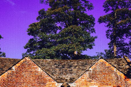 Building farm house old