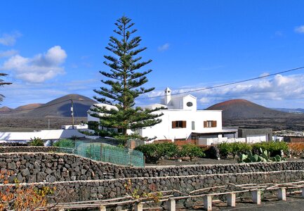 Lanzarote la geria steinig photo