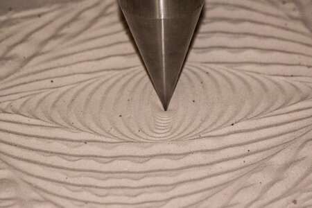 Vibration frequency pendulum vibrations sand photo