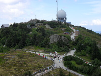 Radiostation on the Mount Arber