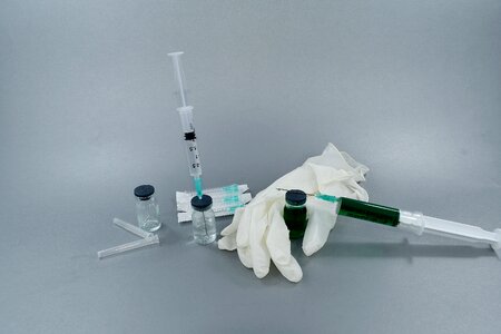 Instrument syringe science photo