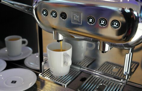 Automatic caffeine coffee mugs photo