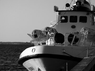 Shipping maritime fishing boat