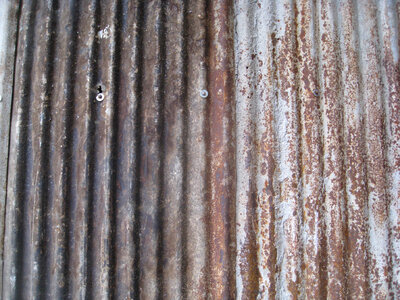 Rusted Metal Scrap photo