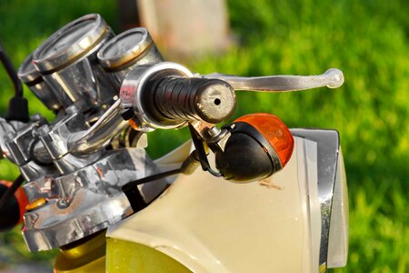 Brake handle moped