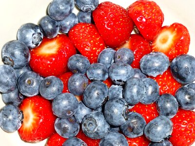 Berry strawberries blueberry photo