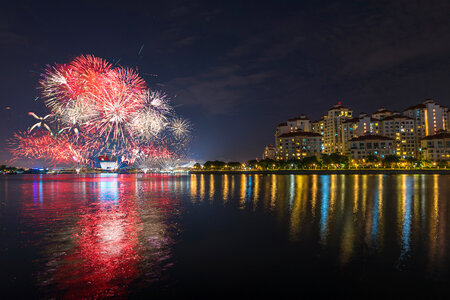 Singapore Fireworks photo