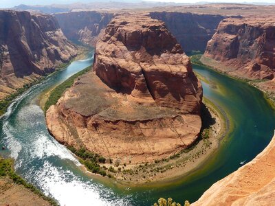 Colorado river usa gorge photo