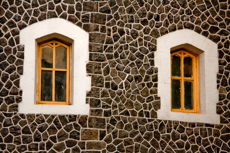 Stone Texture Window photo