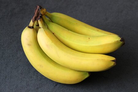 Fruit banana shrub healthy photo