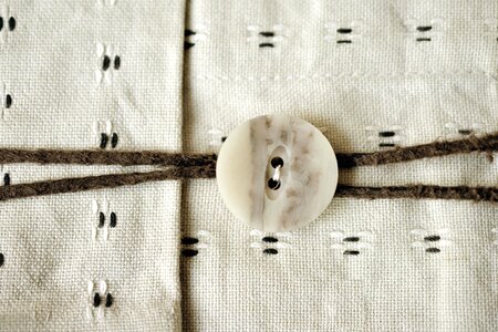 Button fabric rope