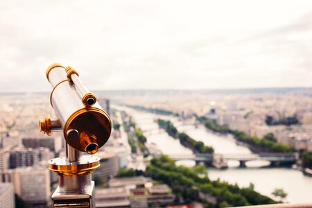 Telescope Over Paris photo