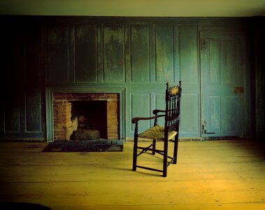 Chair isolated concept