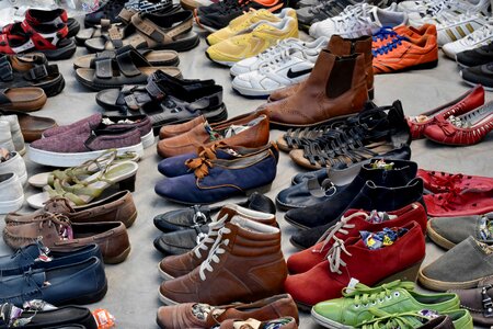 Bazaar commerce footwear photo