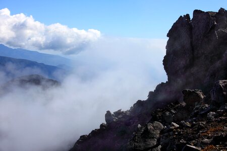 Eruption fog foggy photo