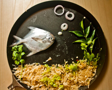 Fish Food Decoration photo